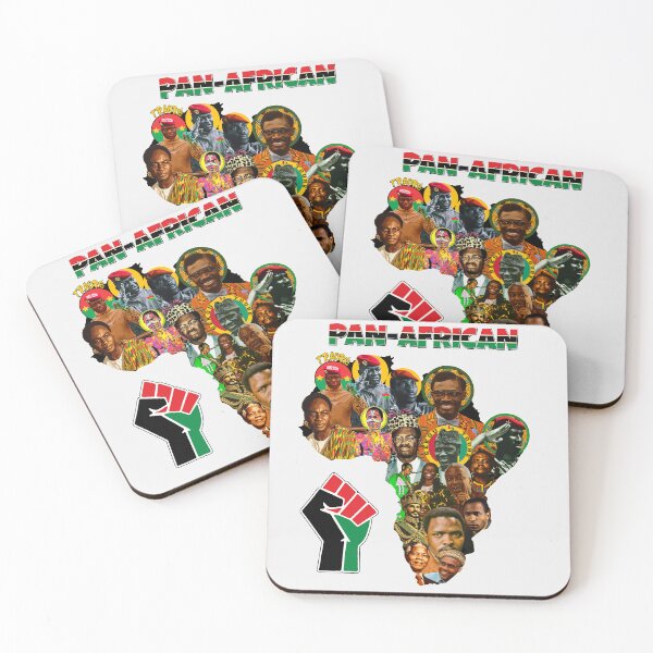 Item preview, Pan-African map of icons | African Revolutionaries | Black History designed and sold by Youngkev-arts.