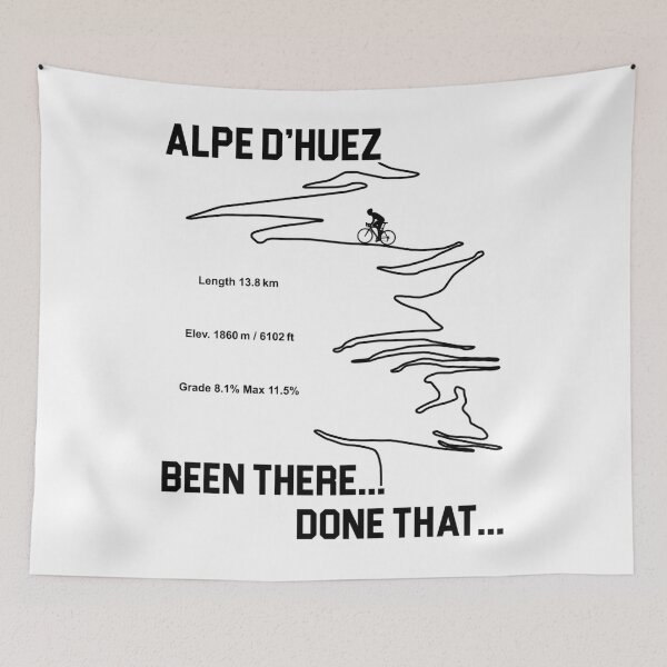 Item preview,  Cycling Alpe D'Huez - Been There... Done That... designed and sold by Ilidrissi-.