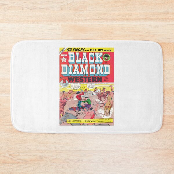 Item preview, Black Diamond Western Comic Book Title Page Vintage Png designed and sold by SophiePetit.