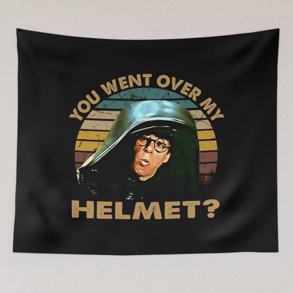Item preview, You Went Over My Helmet Spaceballs Art Gift For Fans designed and sold by Ilidrissi-.