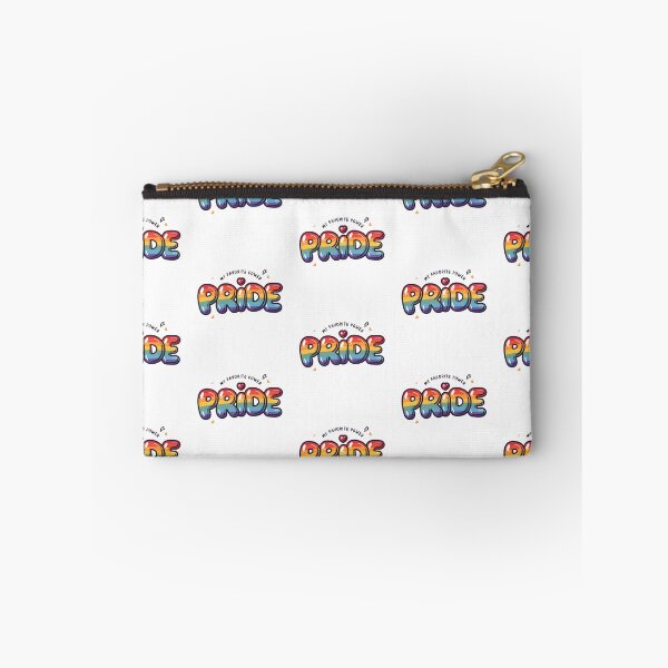 Item preview, My Favorite Power Is PRIDE – Bold Rainbow LGBTQ Pride Art Sticker designed and sold by Pride_Prints.