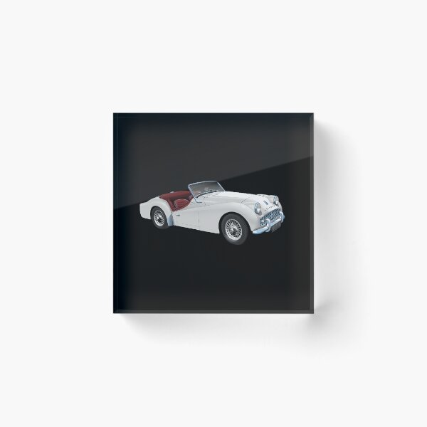 Item preview, Triumph Tr3 In White designed and sold by Paradee.