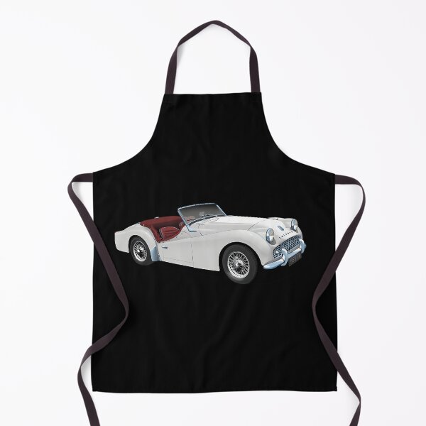 Item preview, Triumph Tr3 In White designed and sold by Paradee.