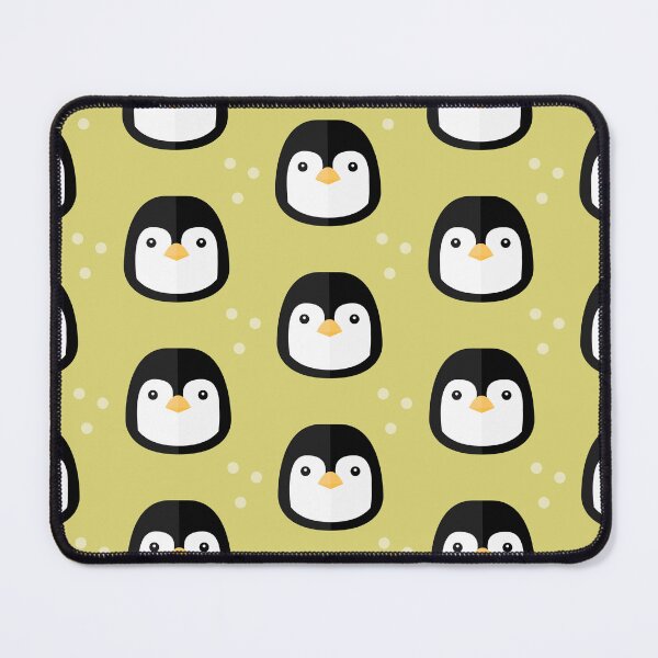 Item preview, Penguin heads on green designed and sold by reneesillus.