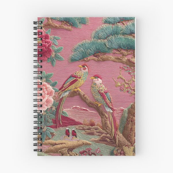 Item preview,  Jiangsu Silk Embroidery Birds Floral Carpet designed and sold by GrinGalore.