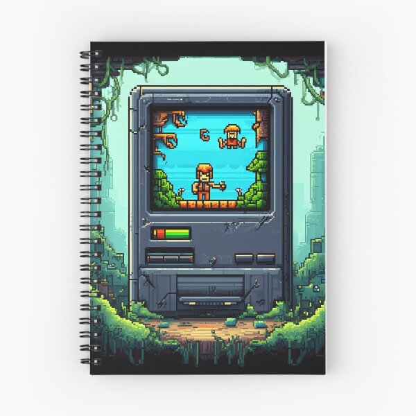 Item preview, Handheld Glitch Pixel Art – Retro Rogue Vine Battle designed and sold by ThePixelArchive.