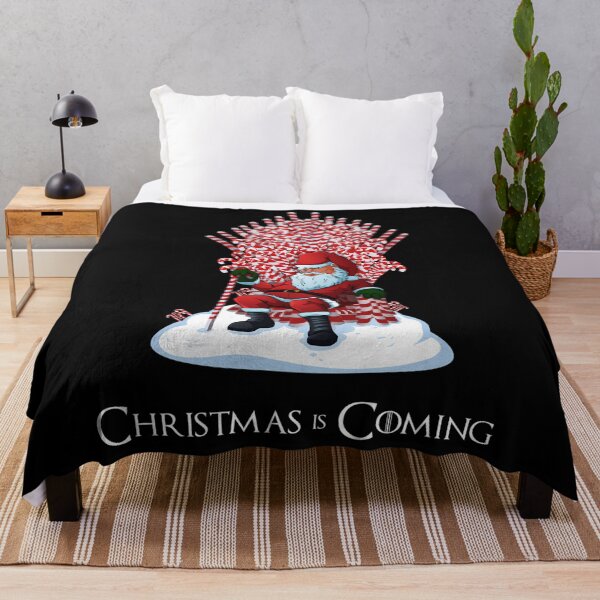 Item preview,  Christmas Is Coming Santa Candy Cane Throne designed and sold by Ilidrissi-.