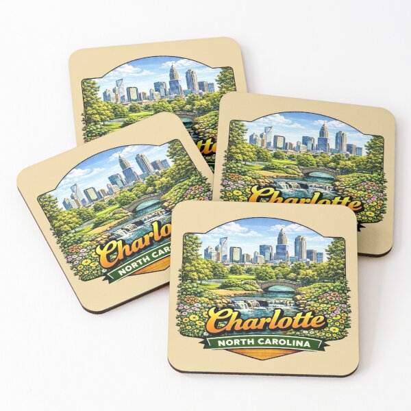 Item preview, Charlotte, North Carolina - Queen City designed and sold by Myra365Art.