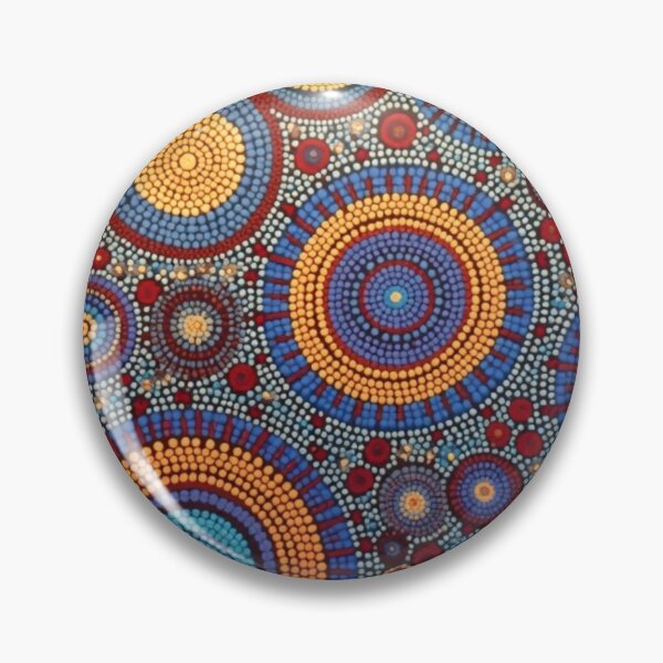 Item preview, Aboriginal Inspired Art - Circles designed and sold by GrinGalore.