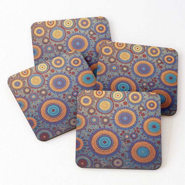 Item preview, Aboriginal Inspired Art - Circles designed and sold by GrinGalore.