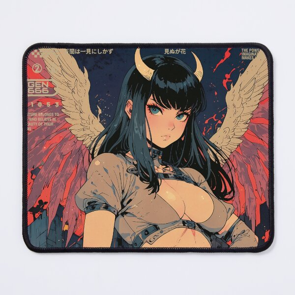 Item preview, Cute demon in the city of fire designed and sold by BOZGO.
