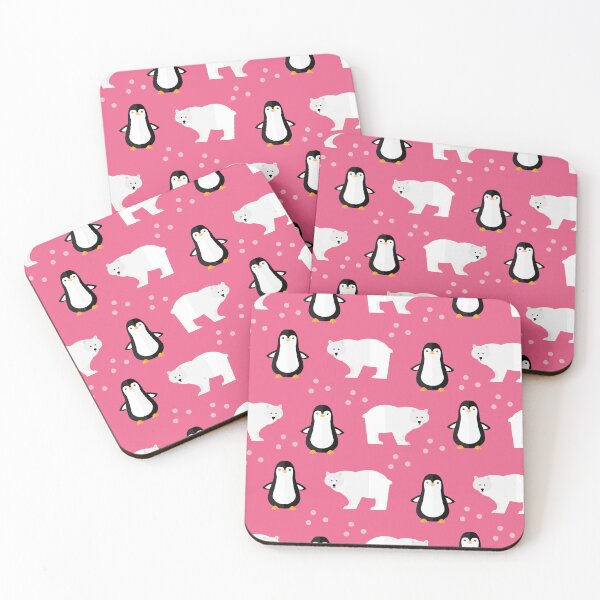 Item preview, Arctic adventures on pink designed and sold by reneesillus.
