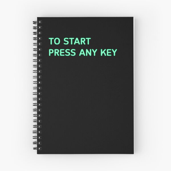 Item preview, To start press any key designed and sold by ermagix.