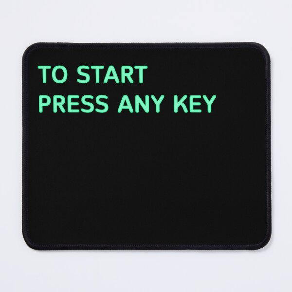 Item preview, To start press any key designed and sold by ermagix.