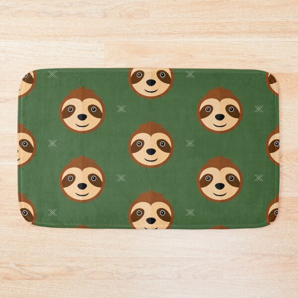Item preview, Sloth heads on green designed and sold by reneesillus.