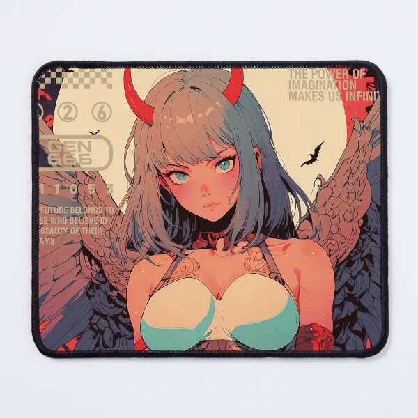 Item preview, Cute demon under the moonlight designed and sold by BOZGO.