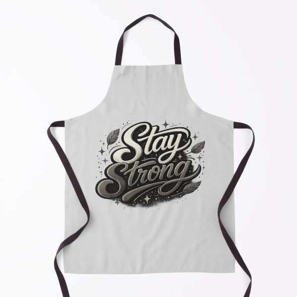 Item preview, Stay Strong Typography | Minimalist Motivational Art, Dark Editorial Design designed and sold by HoloInverse.