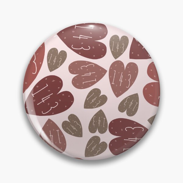 Item preview, 143: The Code of Hearts boho minimalist valentine design  designed and sold by  Boho Vibes Studio.