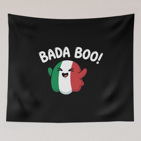 Item preview, Bada Boo Italian Ghost Halloween designed and sold by AdyKurniawan.