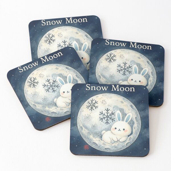 Item preview, Snow Moon under the constellation of Cancer designed and sold by DianaAlunaImage.