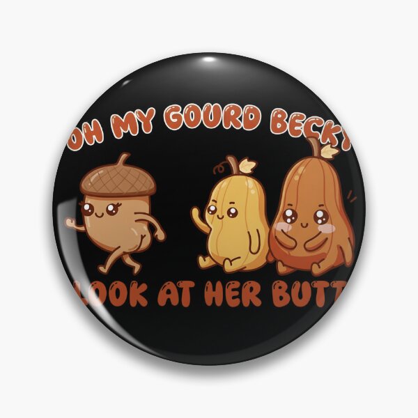 Item preview, Oh My Gourd Becky Look At Her Butt - Funny Fall Pumpkin Pun designed and sold by haitrieuic96.