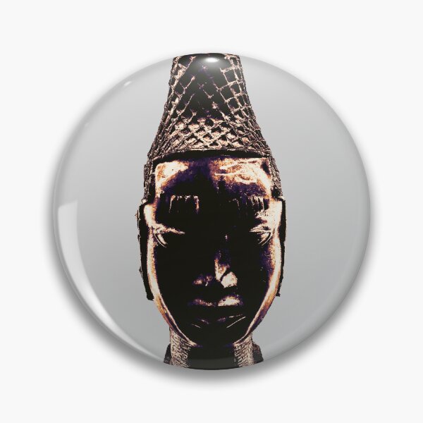 Item preview, Yoruba Oba Queen: Exquisite Nigerian Sculpture designed and sold by MammothArt.