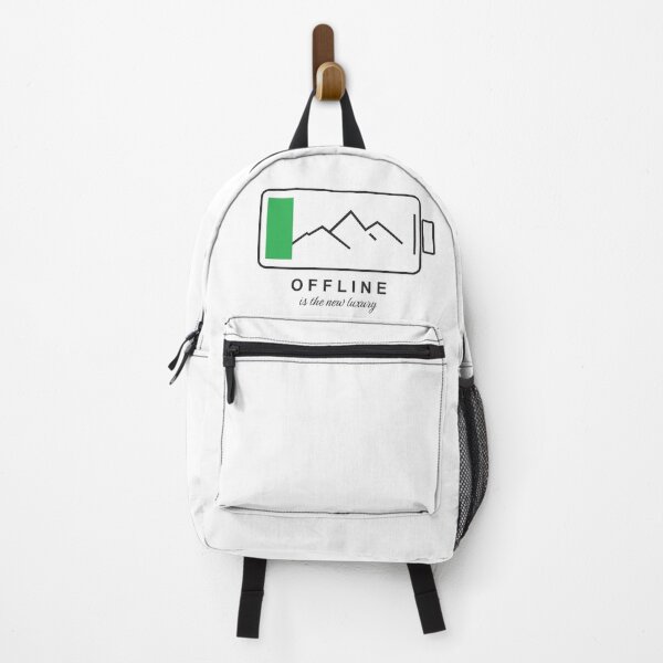 Item preview, Offline Is The New Luxury - Mountain Battery designed and sold by Pixel&Palette Studio.
