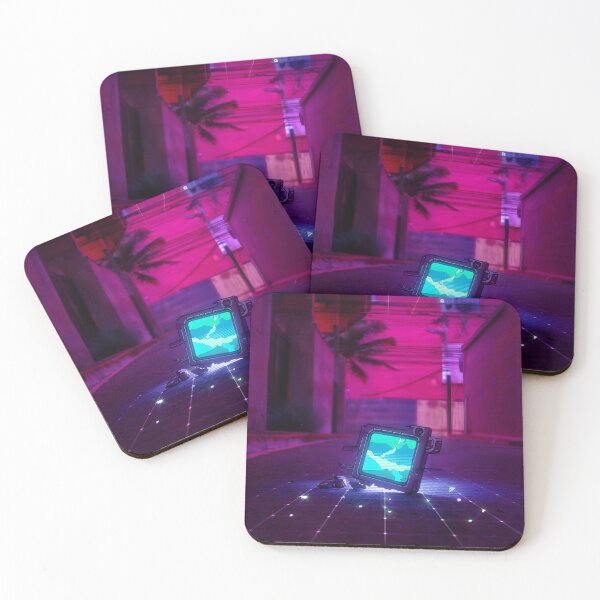 Item preview, Synthwave Vectrex Visor Pixel Art – Retro Neon Handheld Glitch designed and sold by ThePixelArchive.