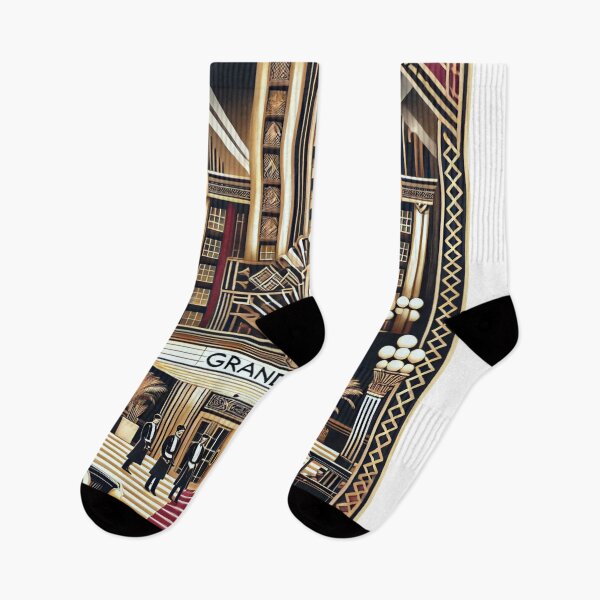 Item preview, Art Deco Grand Hotel - in retro/vintage style designed and sold by Eric Nagel.