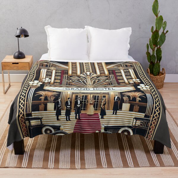 Artikelvorschau, Art Deco Grand Hotel - im Retro-/Vintage-Stil entworfen und verkauft von Eric Nagel.