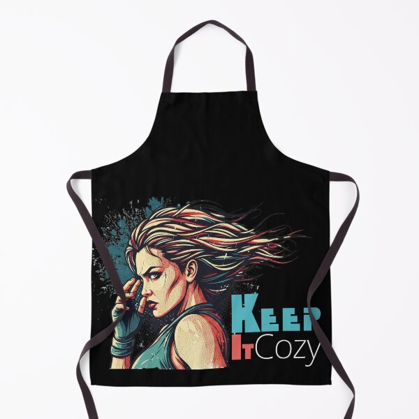 Item preview, Keep It Cozy Retro Girl designed and sold by Syncwavesl.
