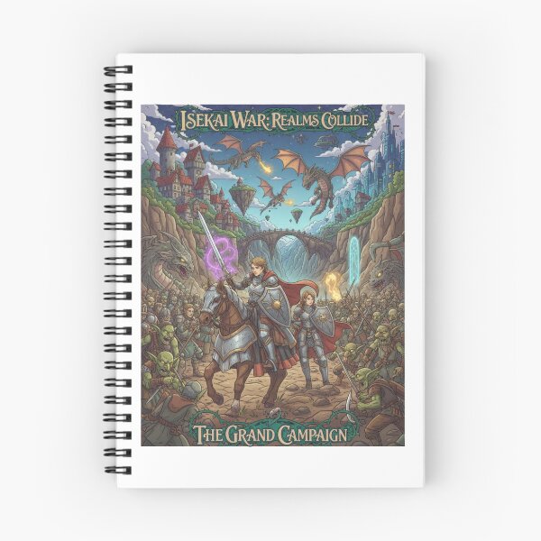 Item preview, Isekai anime poster designed and sold by Jaime1422.