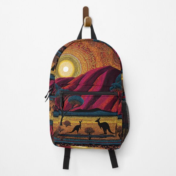 Item preview, Aboriginal Inspired Art - Ayers Rock Uluru At Dawn designed and sold by GrinGalore.
