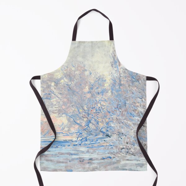 Item preview, Le Givre a Giverny by Claude Monet: Serene Winter Impressionist Poster designed and sold by artofuniverse.