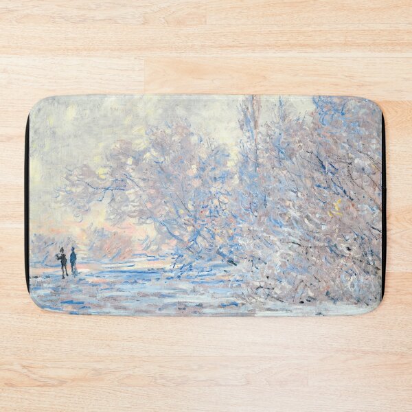 Item preview, Le Givre a Giverny by Claude Monet: Serene Winter Impressionist Poster designed and sold by artofuniverse.