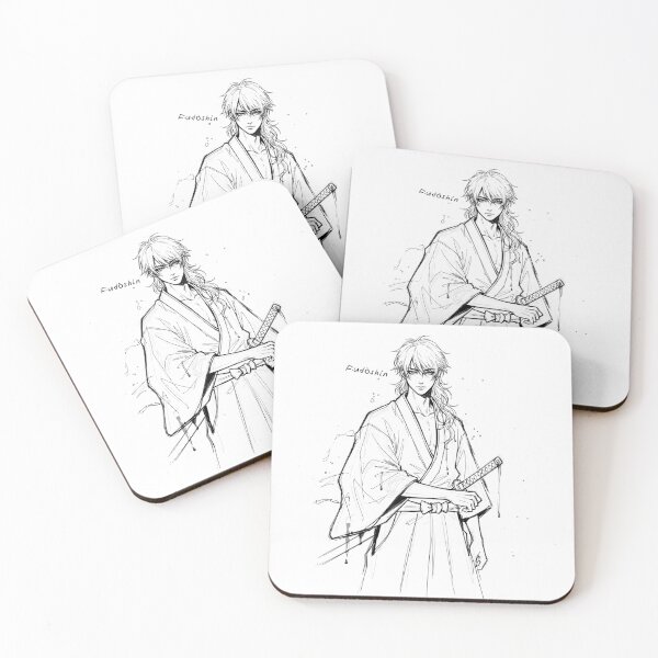 Item preview, Cool Calm Samurai Immoveable Heart (Fudoshin) designed and sold by Shigen16.
