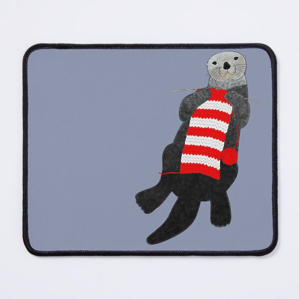 Item preview, Knitting sea otter designed and sold by SnailAndCo.