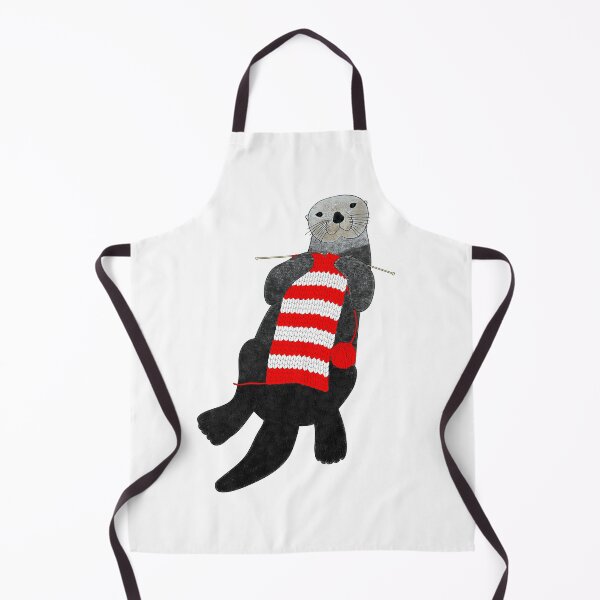 Item preview, Knitting sea otter designed and sold by SnailAndCo.