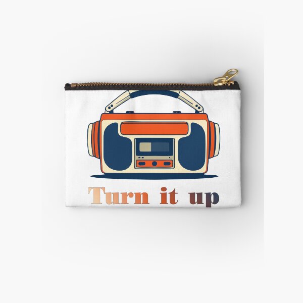 Item preview, Retro 80s Boombox - Turn It Up Vintage Radio designed and sold by Pixel&Palette Studio.