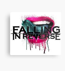 falling in reverse lips Metal Print
