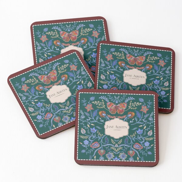 Item preview, Jane Austen - floral design designed and sold by FanitsaArt.