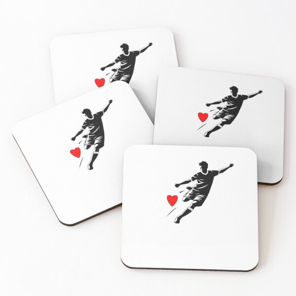 Item preview, Love & Soccer Era - Heart Goal Striker Matching Couple  designed and sold by Abibless1998.