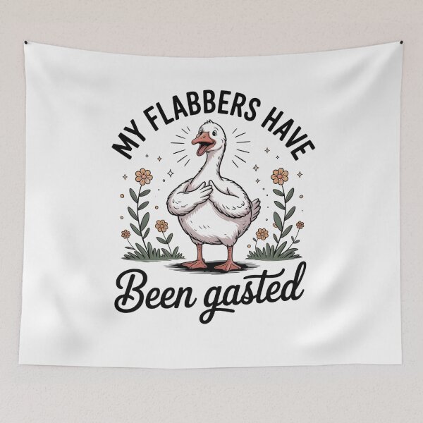 Item preview, My Flabbers Have Been Gasted Shirt, Funny Goose Shirt, Gift for Goose Lover, Sarcastic Shirt, Funny Humorous  designed and sold by THREE LITTLE BEANS.