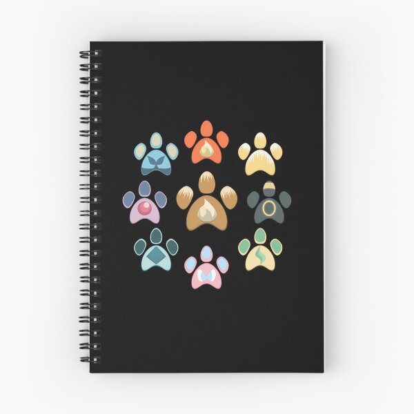 Item preview,  Eeveelution Pawprints designed and sold by MedoGolman.