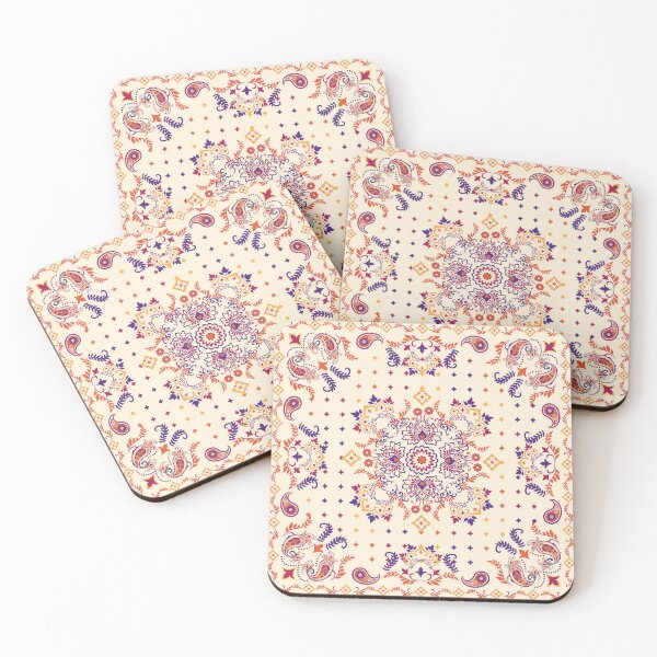 Item preview, High Fashion Bohemian Paisley Mandala Floral Bandana Pattern designed and sold by teaw-teaw.
