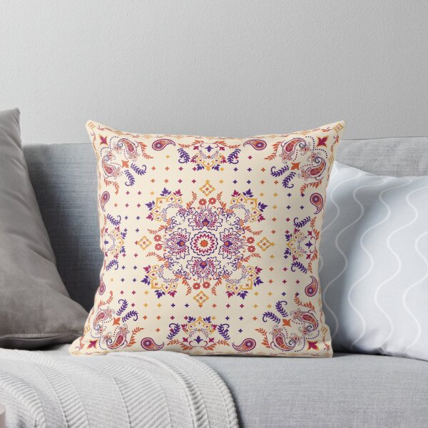 Item preview, High Fashion Bohemian Paisley Mandala Floral Bandana Pattern designed and sold by teaw-teaw.