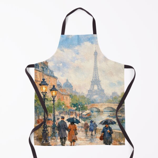 Item preview, Rainy day by the Eiffel Tower designed and sold by paulrommer.
