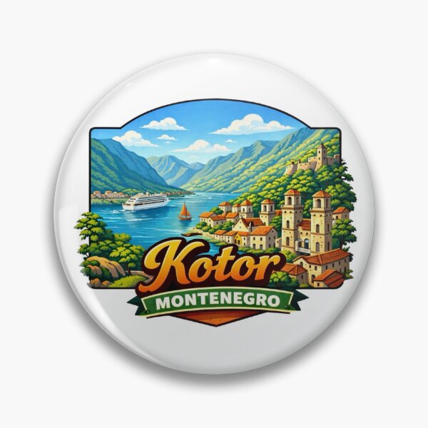 Item preview, Kotor, Montenegro - Bay of Kotor designed and sold by Myra365Art.