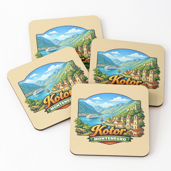 Item preview, Kotor, Montenegro - Bay of Kotor designed and sold by Myra365Art.