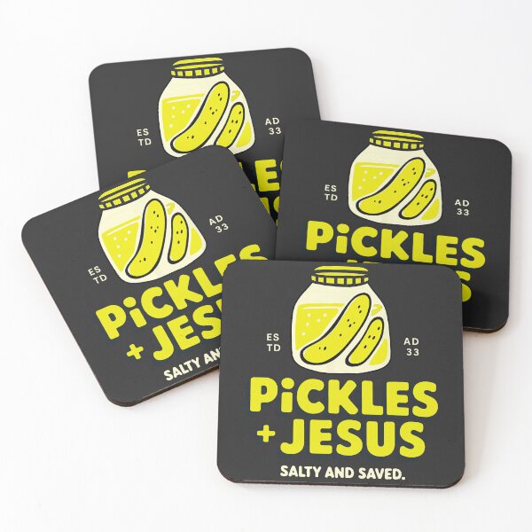 Item preview, Just A Girl Who Loves Jesus and Pickles Christian God Pickle  designed and sold by ArleneRowe.